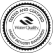 Water Quality - Trusted & Certified Under Industry Standards - Seal logo