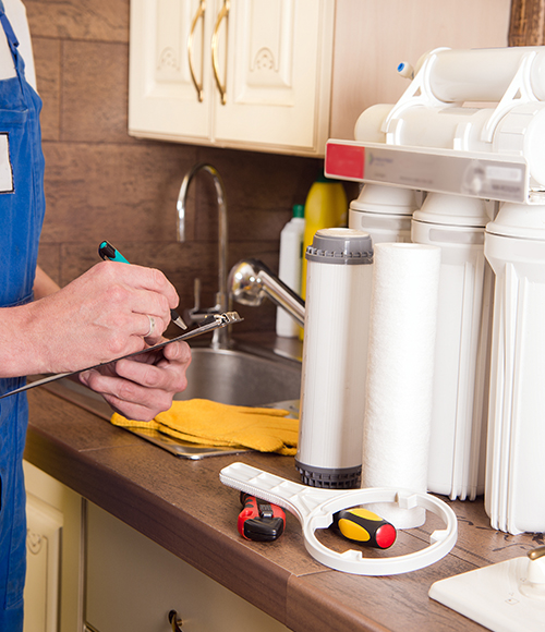 Home Water Filtration System Maintenance Services in Michigan - first-maintenance-2